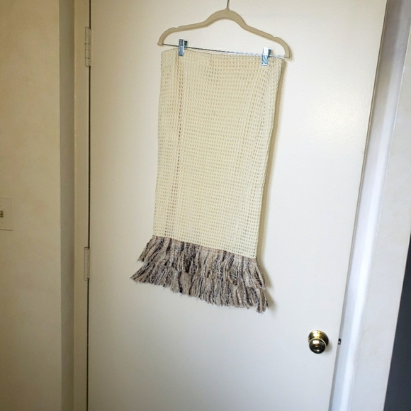 Midi skirt with fringes - Picture 1 of 4